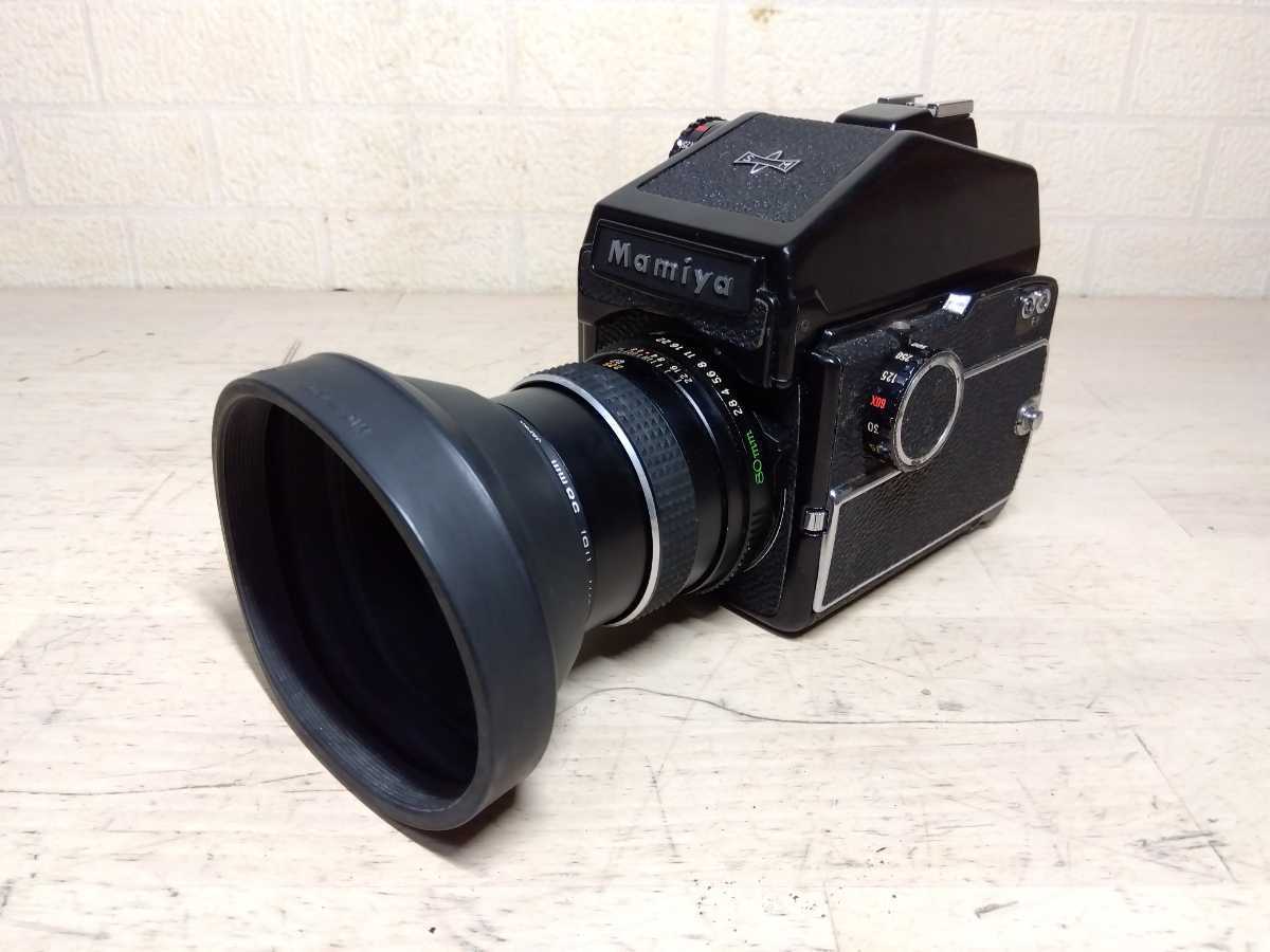578□マミヤ MAMIYA M645 f=80mm 1:2.8 MAMIYA-SEKOR C 部品取り 難あり