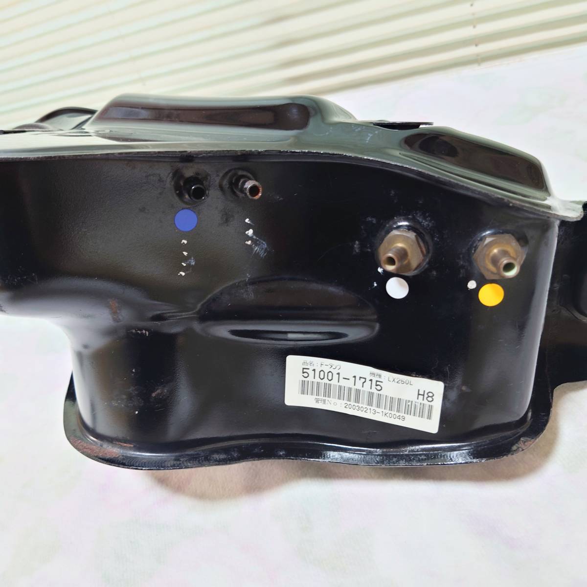 KLX250純正ガソリンタンク.燃料タンク.フューエルタンク.Dトラッカー