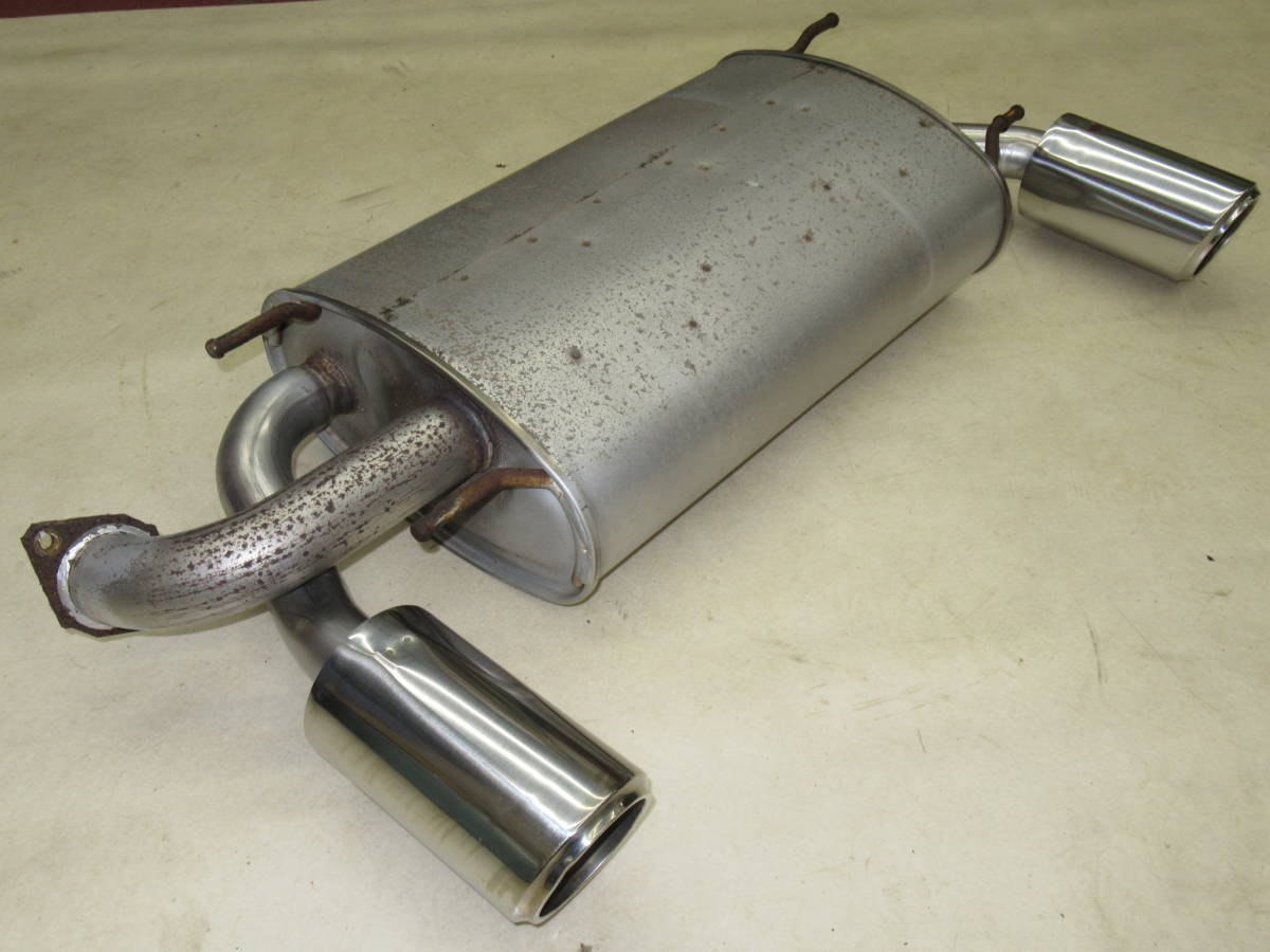 86(ZN6)前期純正マフラー(中間パイプ+リアピースセット)中古品 SUBARU 