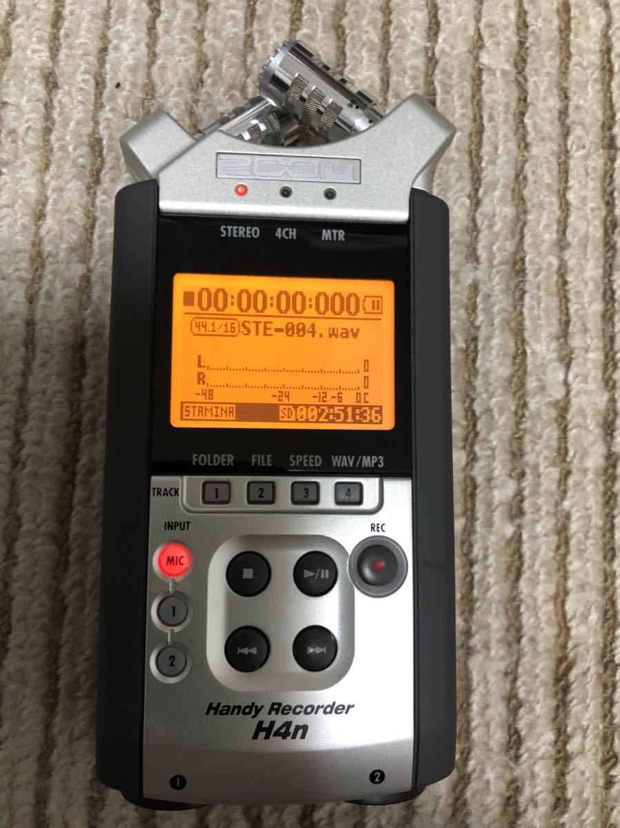ZOOM ICレコーダー H4n 中古 ハンディレコーダー ZOOM H4n IC