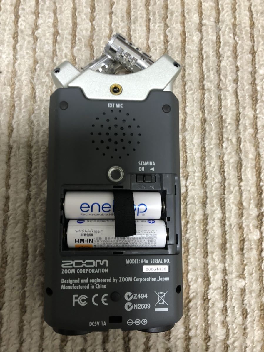 ZOOM ICレコーダー H4n 中古 ハンディレコーダー ZOOM H4n IC