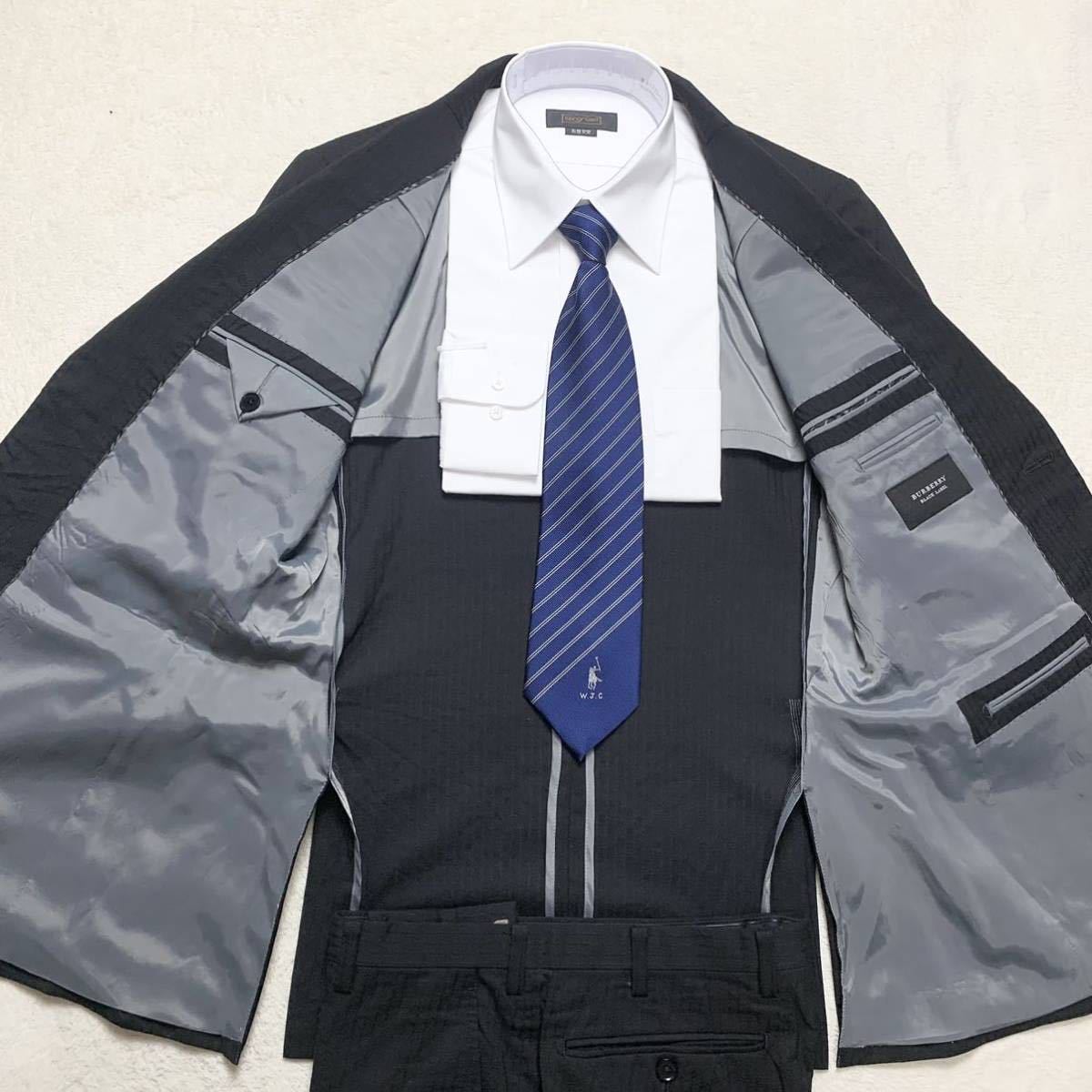 希少L!!!BURBERRY バーバリーブラックレーベル 【紳士の着こなし 