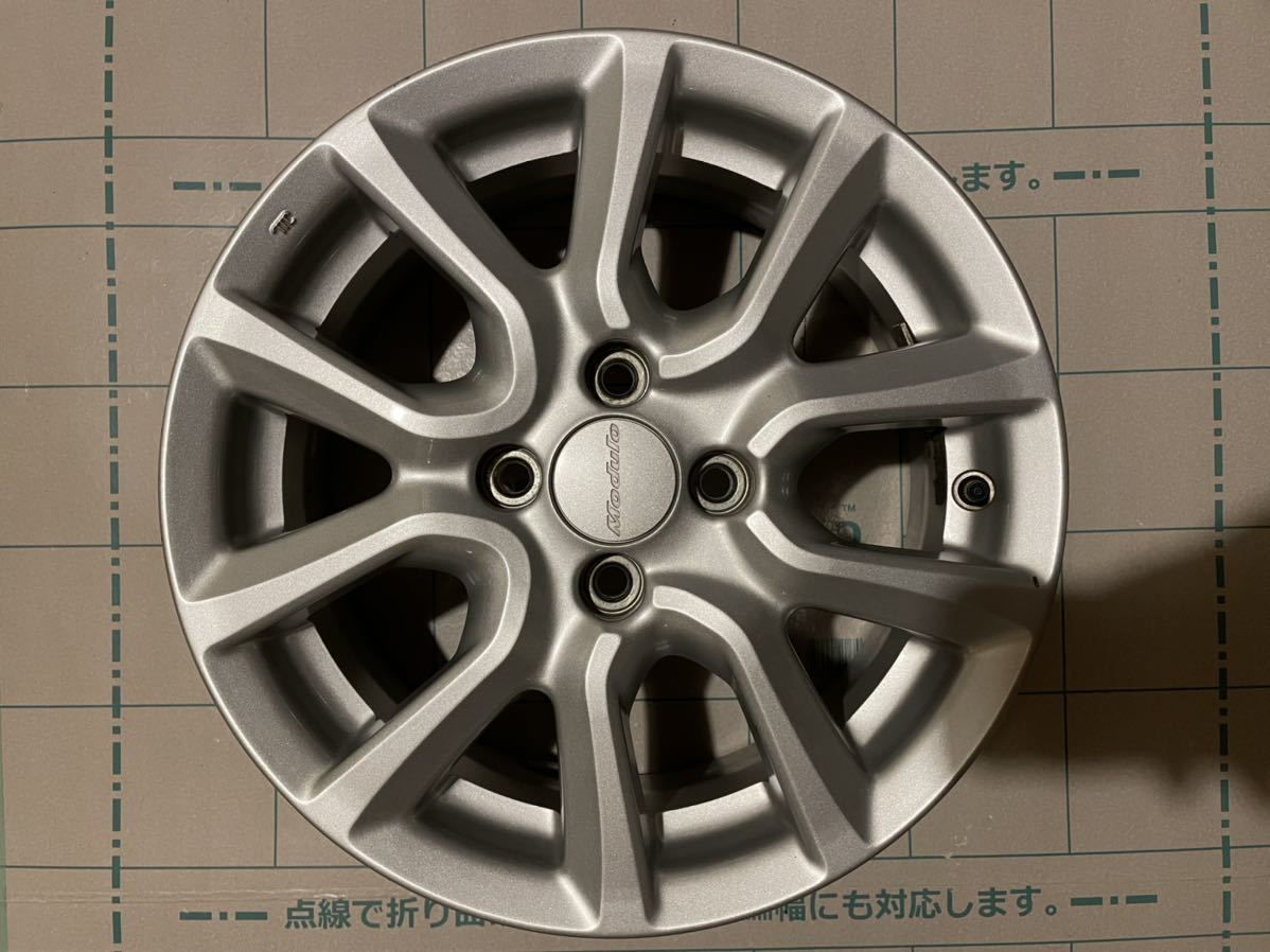 ホンダ 純正 Modulo MS-025 　6J　+50　　フィット　フリード 4本set】純正ホイール Modulo 15×6J+50 フィット フリード - modulo