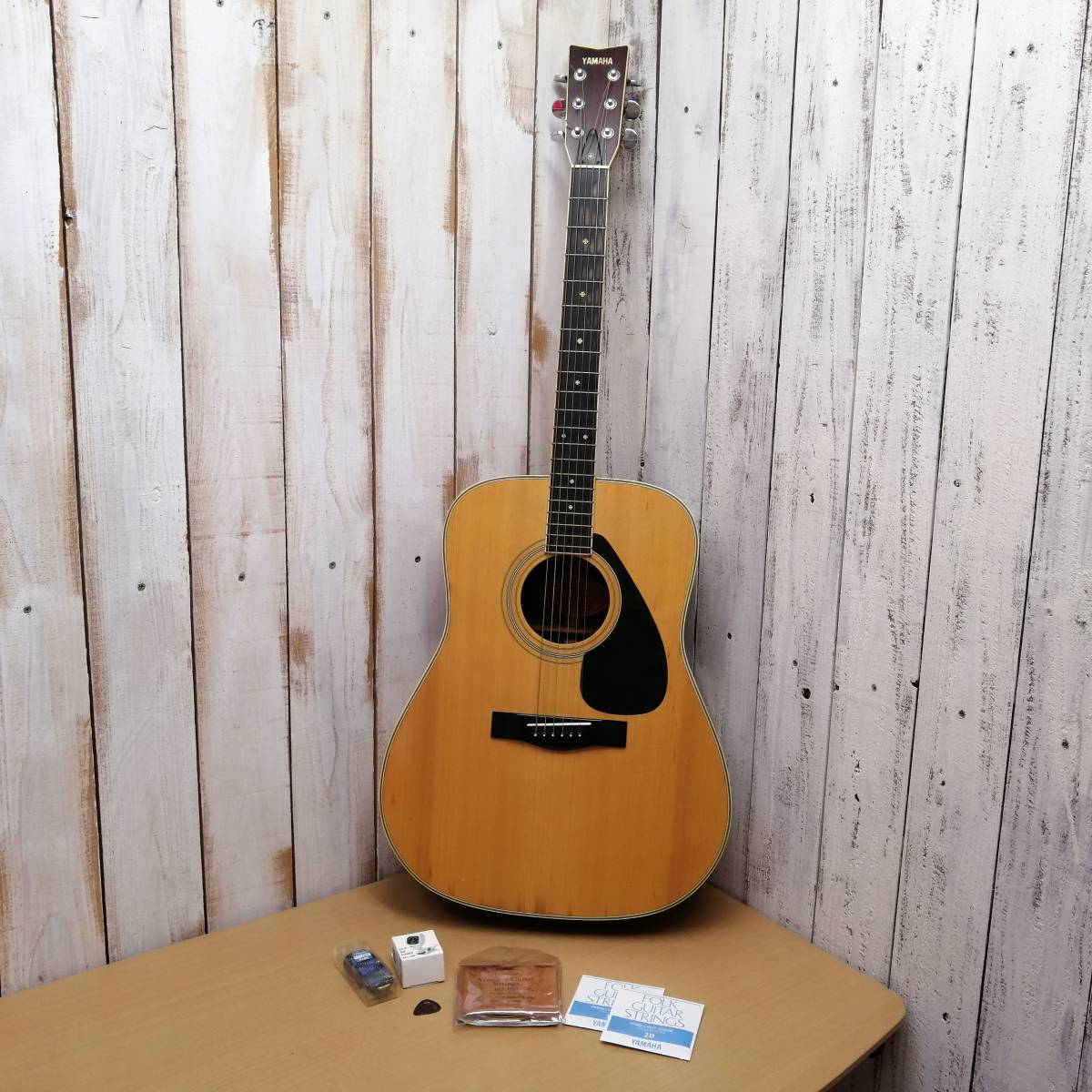 □22102413　YAMAHA/ヤマハ　FG-301B　アコースティックギター　アコギ　弦楽器　付属品