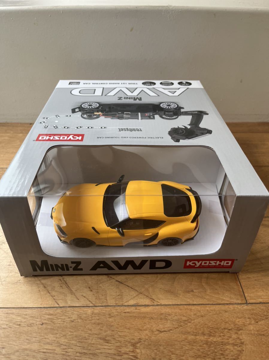 京商ミニッツ MINI-Z AWD レディセット トヨタGRスープラ TRDエアロ