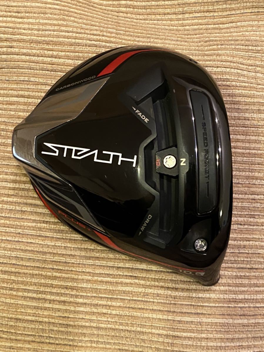 テーラーメイド ステルス ヘッドのみ ステルスプラス2 良品テーラーメイド ステルスHD ステルスプラス 10.5度 ヘッド ヘッドカバー レンチ