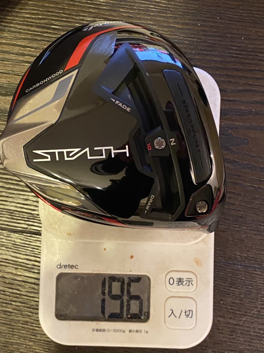 テーラーメイド ステルス ヘッドのみ ステルスプラス2 良品テーラーメイド ステルスHD ステルスプラス 10.5度 ヘッド ヘッドカバー レンチ