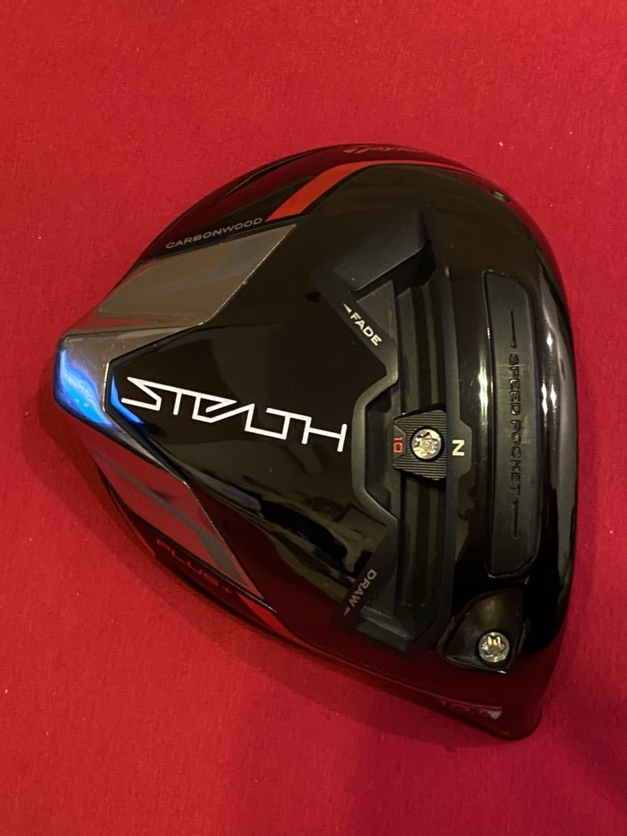 テーラーメイド ステルス ヘッドのみ ステルスプラス2 良品テーラーメイド ステルスHD ステルスプラス 10.5度 ヘッド ヘッドカバー レンチ