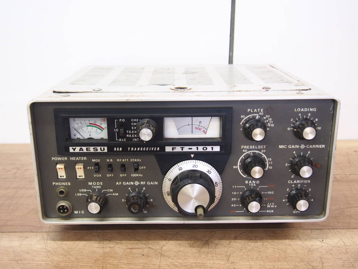 YAESU 八重洲無線 FT-101 アマチュア無線機｜Yahoo SSBトランシーバー 