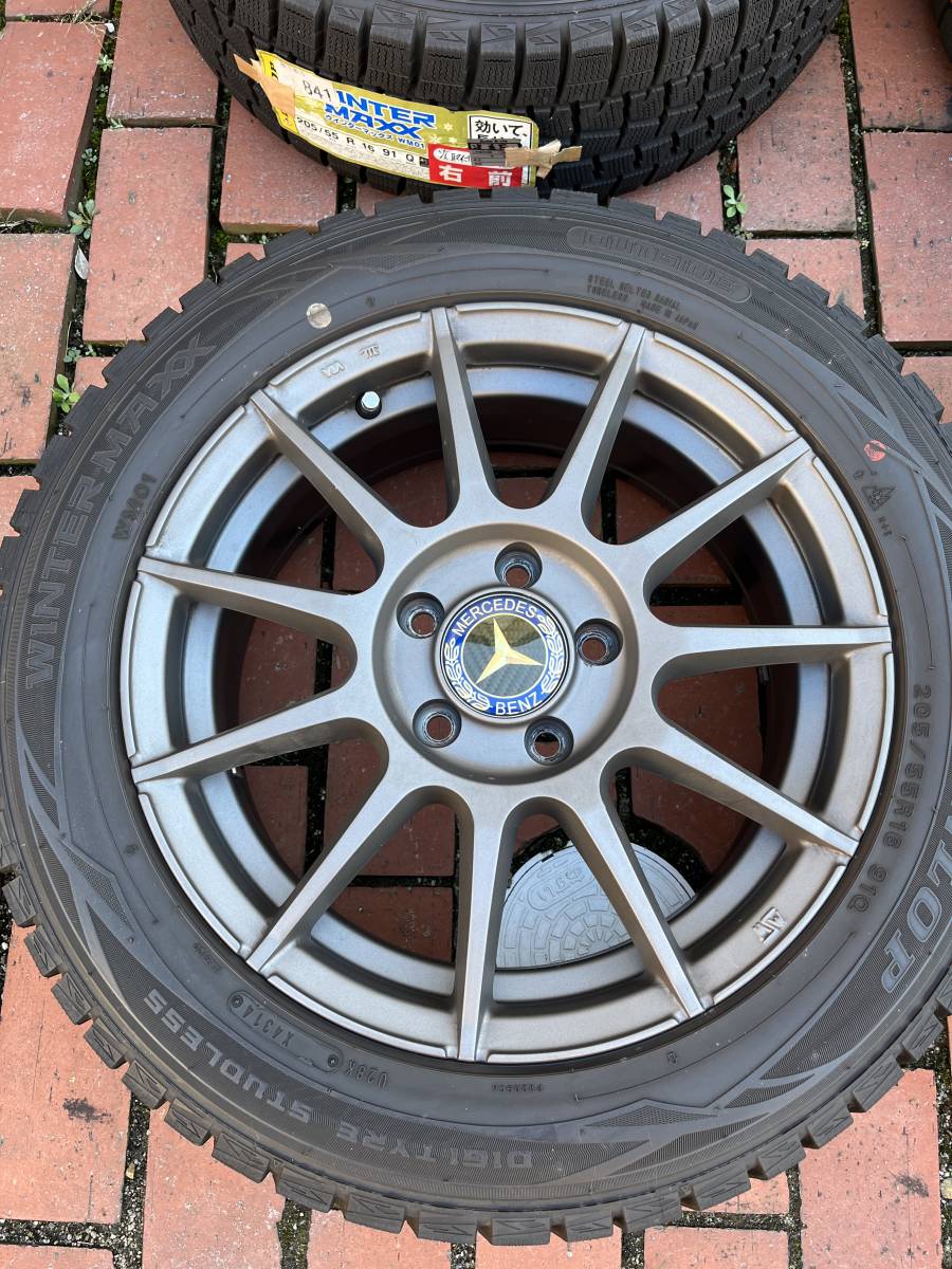 ベンツA180 Aクラス w176 アルミホイールOZ MSW185 SM18 16インチ 6.5 