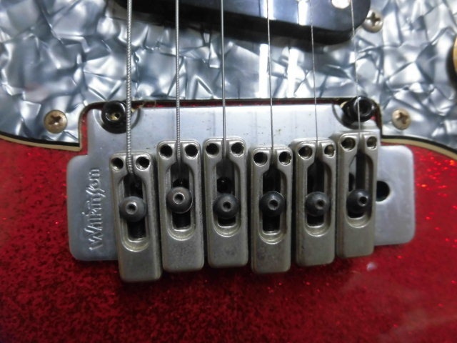 エレキギター Italia Guitars Monza イタリア ギターズ モンザ 赤ラメ