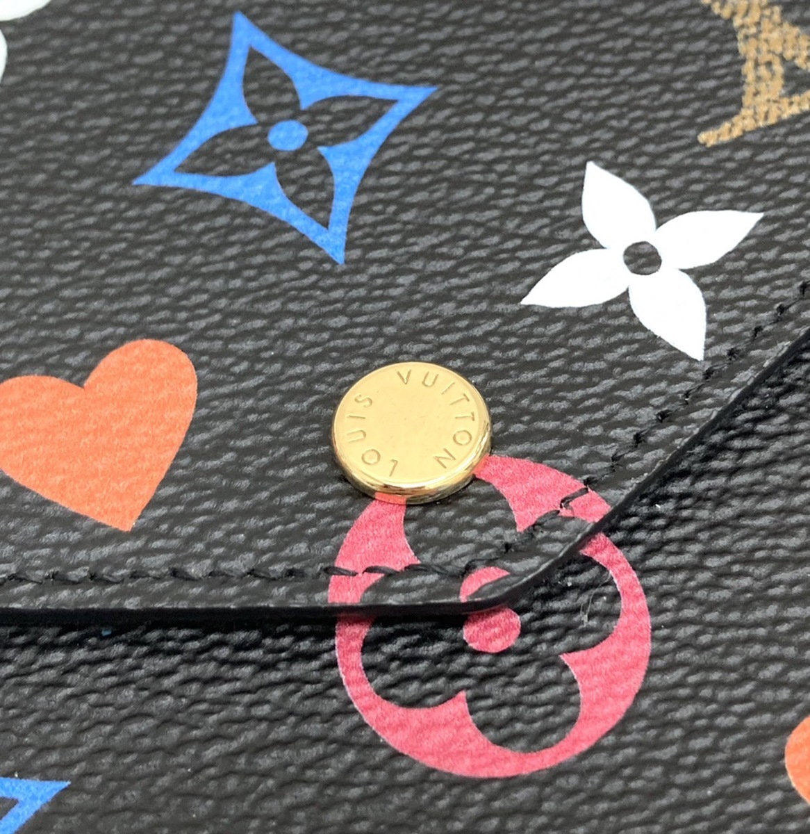 ルイヴィトン LV ゲームオン ポシェットフェリシー ショルダーバッグ クラッチ ショルダー ウォレット ２WAY バッグ 黒 ノワール M80232 ポシェット・フェリシー ルイヴィトン ショルダーバッグ LOUIS VUITTON（ルイヴィトン）のレンタル ダミエ・エベヌ｜ルイ・ヴィトン