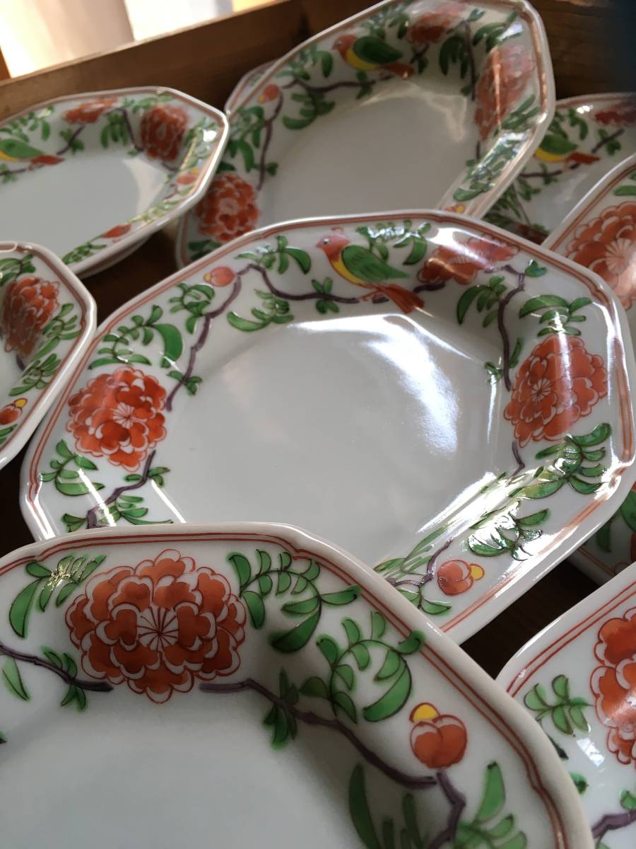 美術品・アンティーク・コレクション 茶道具 蓋置 赤絵 鳳凰