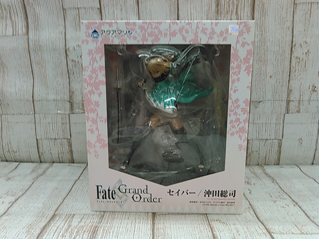 【驚きの破格値，セール】 Hc8052-107 80 アクアマリン Fate/Grand Order セイバー/沖田総司 1/7 難有り(Fate)｜売買されたオークション情報、yahooの商品情報をアーカイブ公開 - オークファン Fate