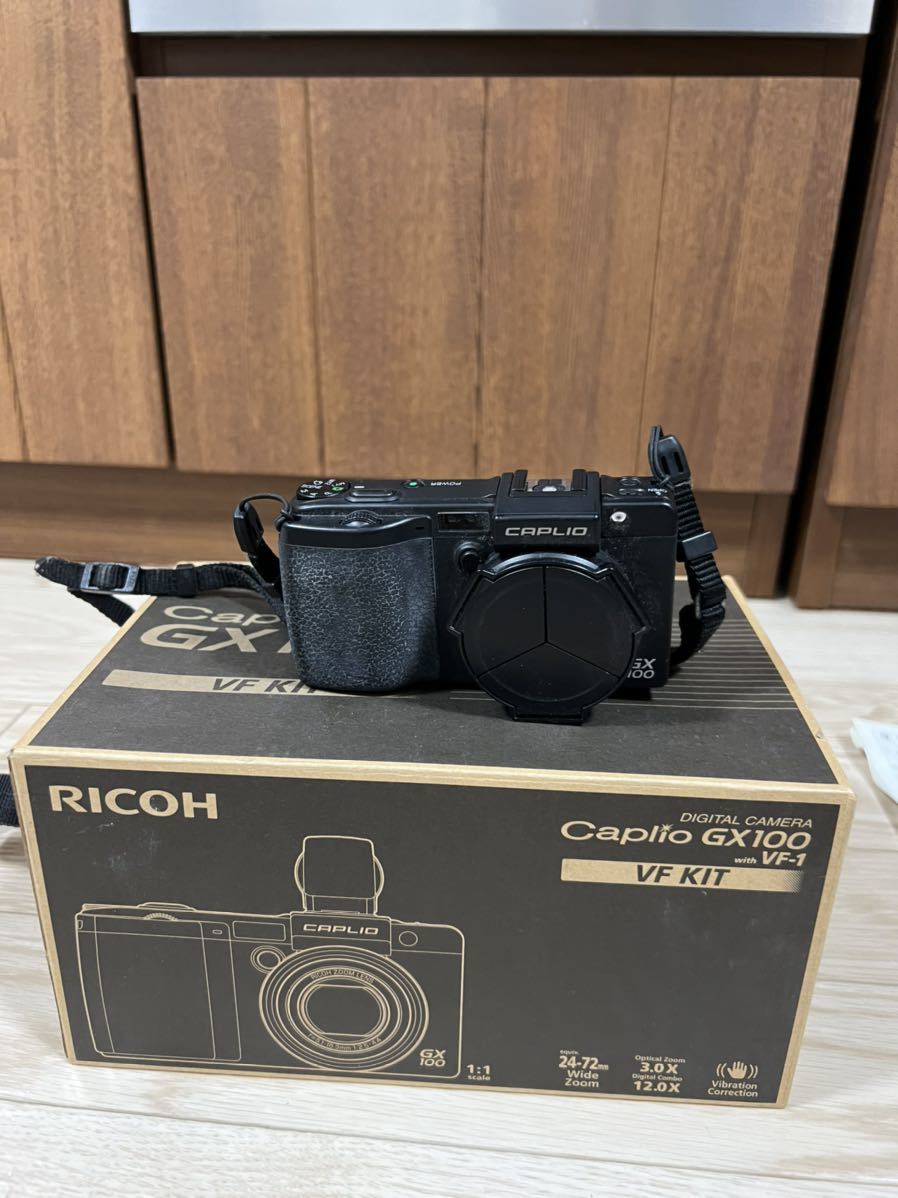 正規品，定番人気 1円スタート RICOH Caplio GX100 with VF-1 VF KIT