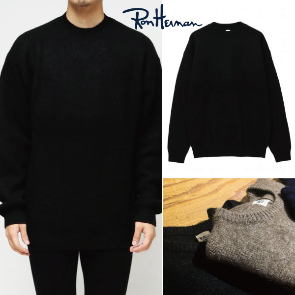  定価36 300円 ロンハーマン RHC &ldquo; 暖かさと高級感が魅力 &rdquo; ヤクウールニット S 黒 RonHerman California(男性用)｜売買されたオークション情報、yahooの商品情報をアーカイブ公開 - オークファ 男性用