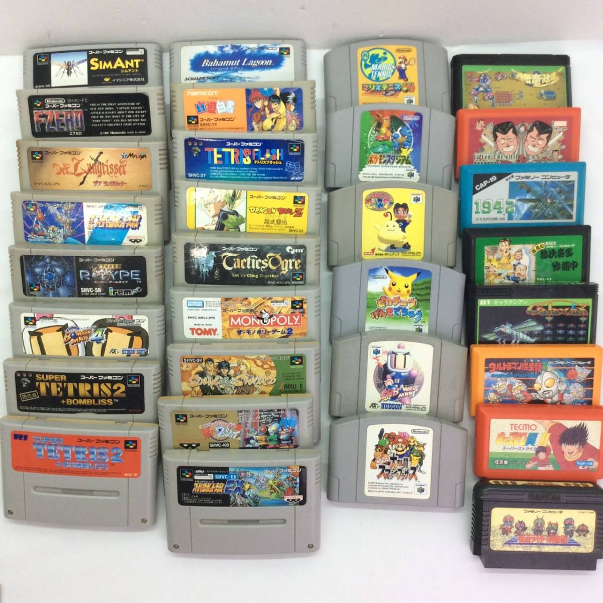 No.7730☆1円～レトロソフト大量まとめ PS3,SFC,PS2等 みんゴル5