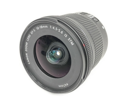  Canon キャノン EF-S 10-18mm F4.5-5.6 IS STM カメラ レンズ S6907159(キヤノン)｜売買されたオークション情報、yahooの商品情報をアーカイブ公開 - オークファン キヤノン