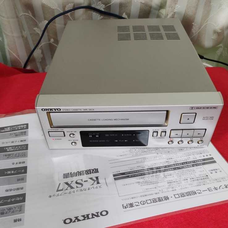 ONKYO K-SX7【メンテナンス済み 録音/再生/動作品】 ONKYO オンキョー