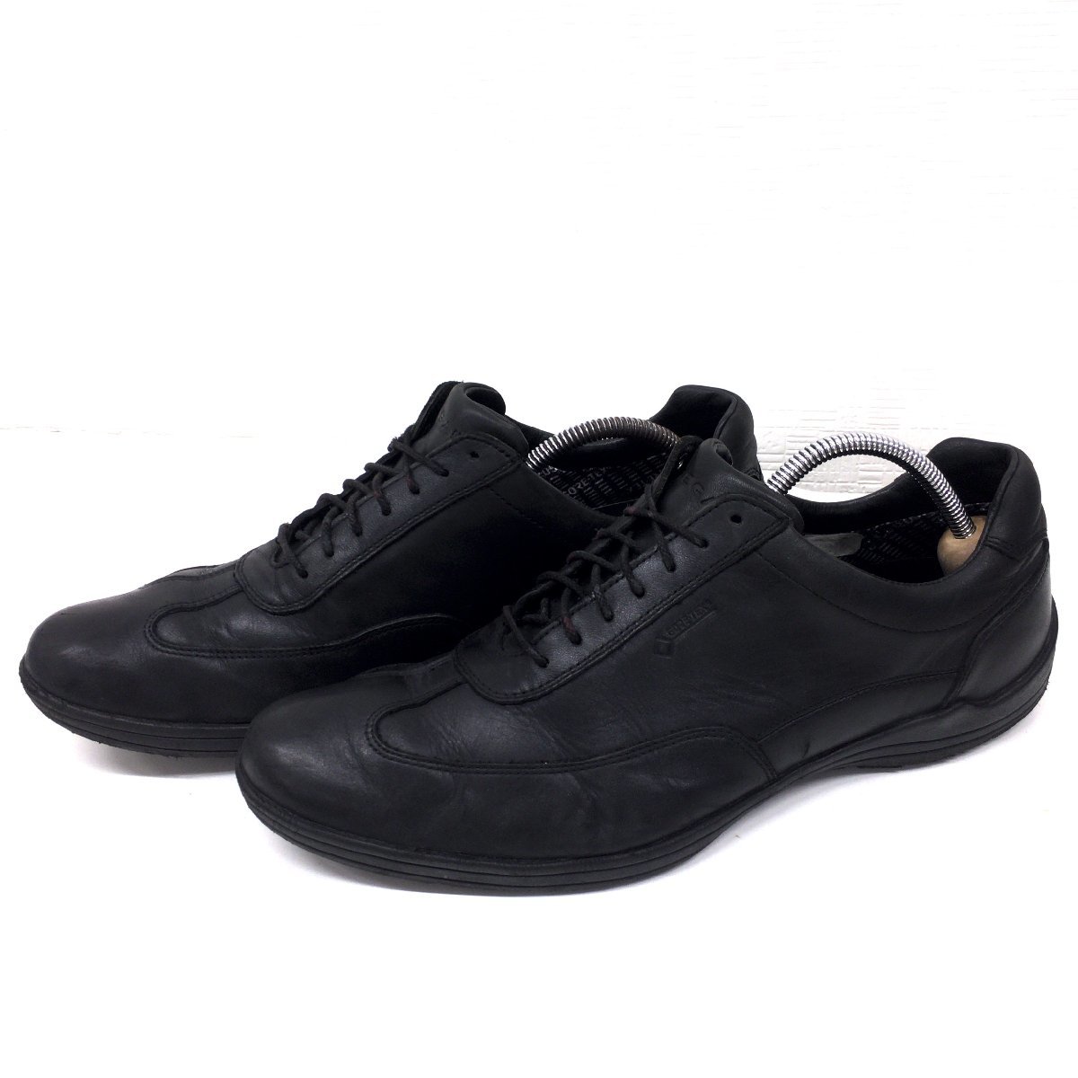 ○REGAL リーガル GORE-TEX レザースニーカー 25.5cm 黒 ブラック 本革