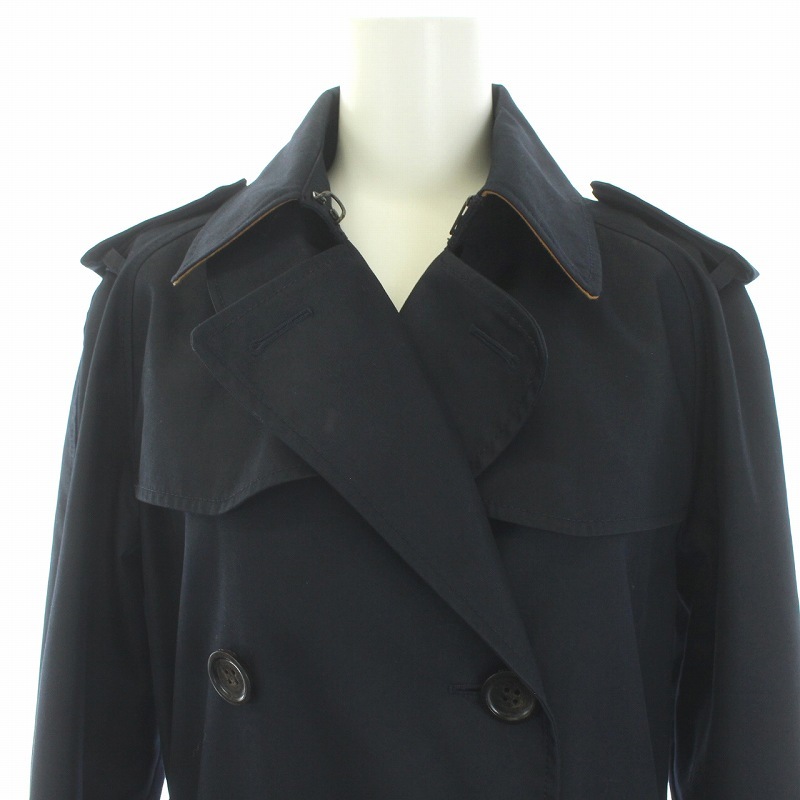 コーチ COACH TRENCH COAT トレンチコート スプリングコート 春アウター ミドル丈 ロング ベルト S 紺 ネイビー F86052 /TK レディース COACH トレンチコート コーチ COACHのトレンチコート ミッドトレンチコート 衣料