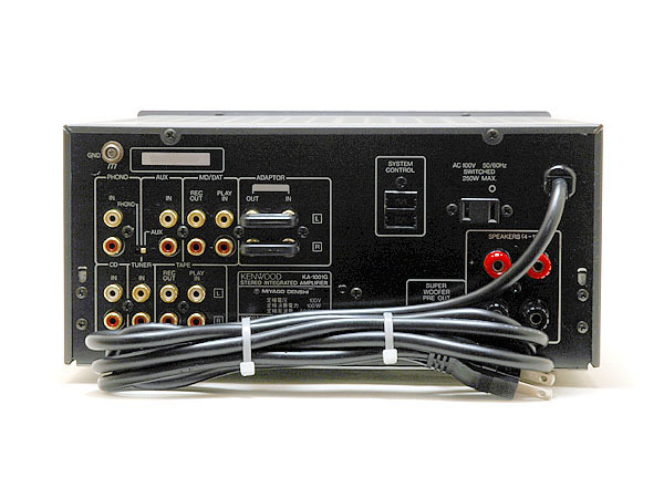 ★KENWOOD オーバーホール/高音質改造機【 KENWOOD KA-1001G 】美品★ KENWOOD ★ 美品 通電OK 音出し確認済み Jazz工房Nishimura