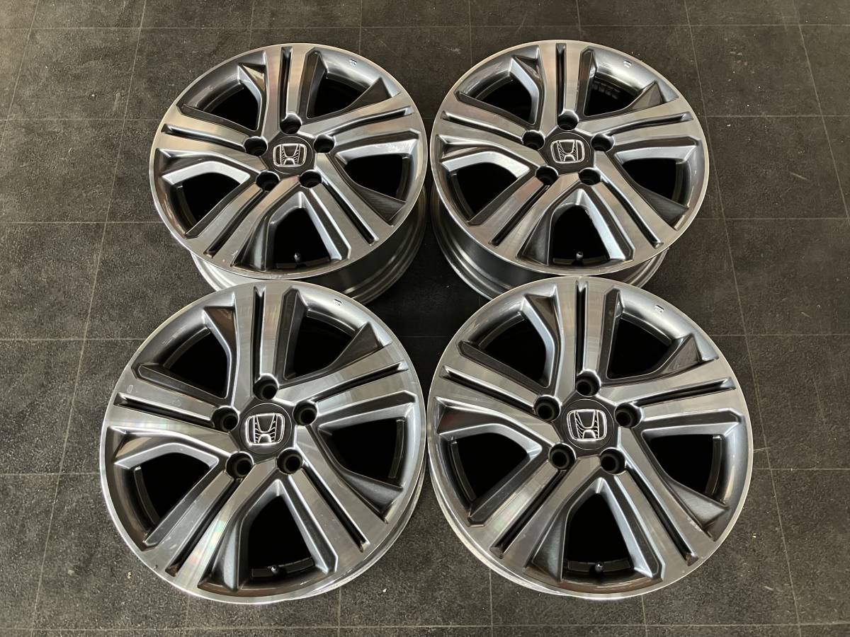 【新作登場，豊富な】 良品 ホンダ ステップワゴン 16インチ 6J +50 5H 114.3 4本(純正品)｜売買されたオークション情報、yahooの商品情報をアーカイブ公開 - オークファン 5穴