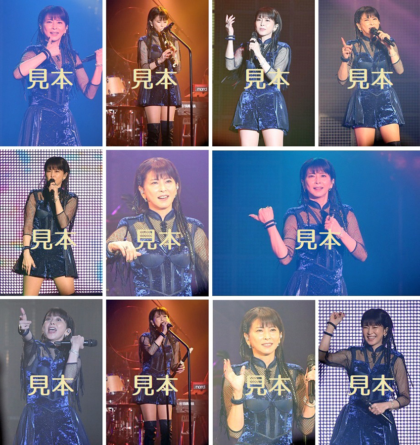 森高千里 緩かっ ポジフィルム5枚