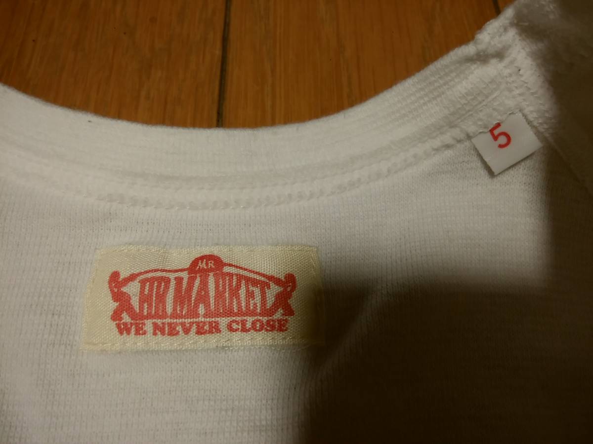 H.R.MARKET ハリウッドランチマーケット】長袖Tシャツ5 日本製 