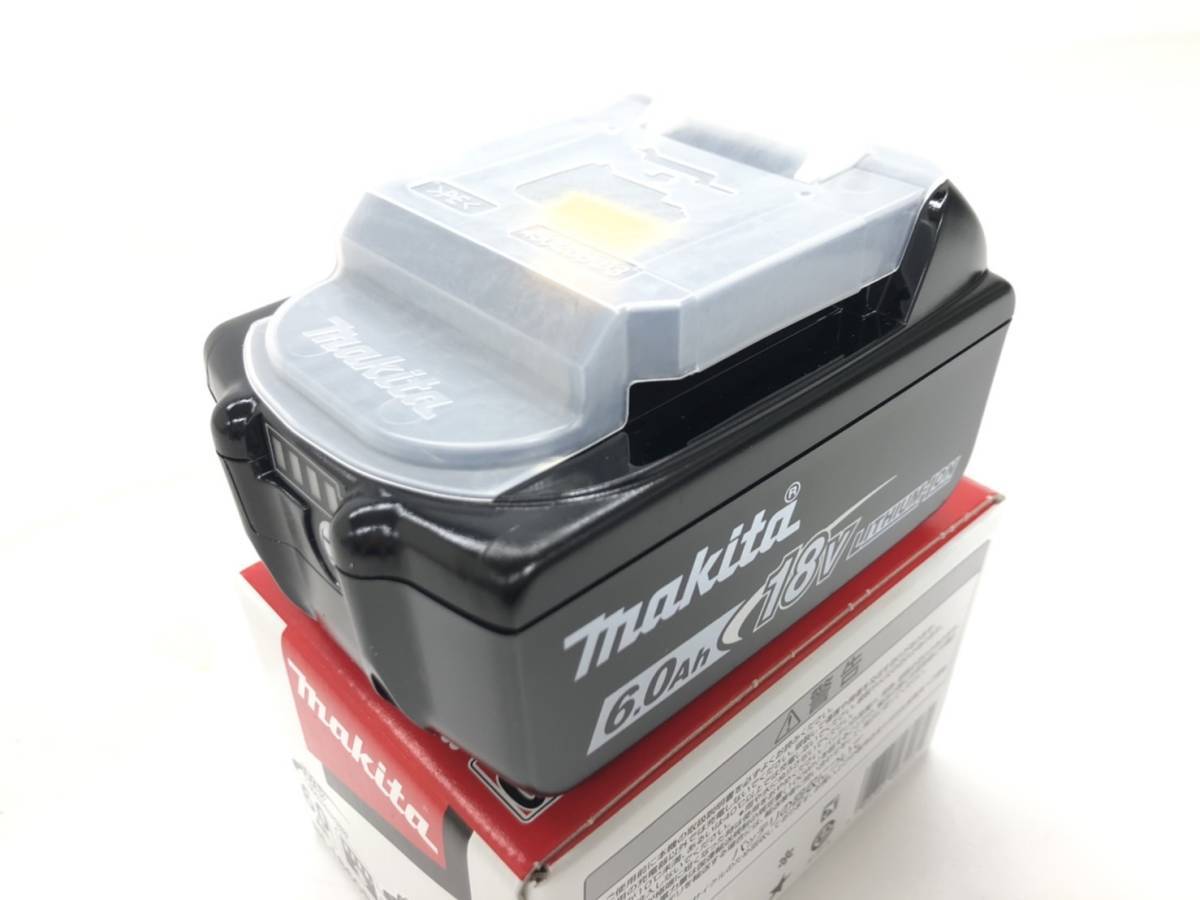44851☆未使用☆makita マキタ 純正バッテリー BL1860B 18V 6.0Ah 雪 