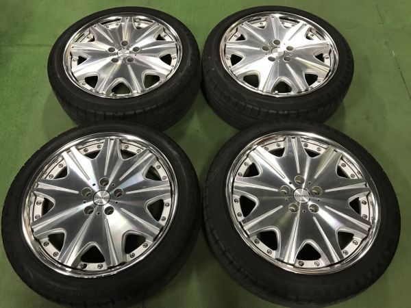 【大得価，爆買い】 WORK ヴァリアンツァ 19&times;8.0J+58 5H114.3 ダンロップ エナセーブ RV504 225/45R19(ラジアルタイヤ)｜売買されたオークション情報、yahooの商品情報をアーカイブ公開 - オークファン 5穴