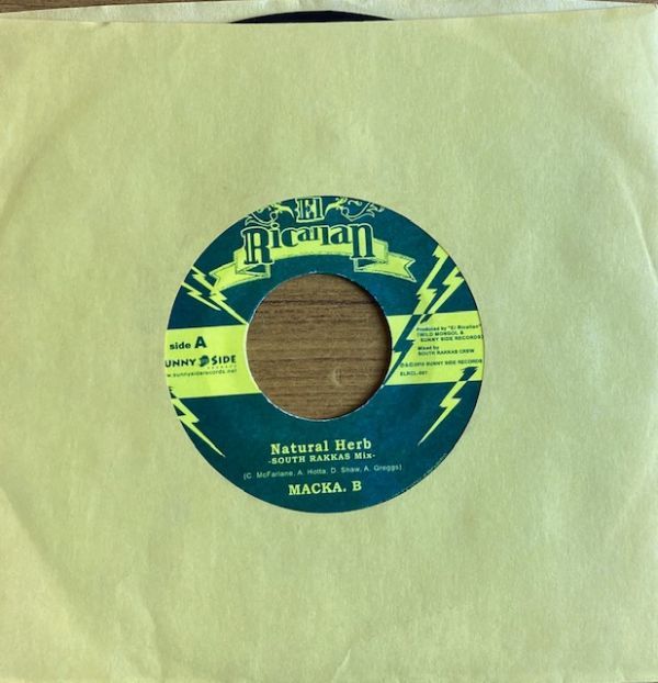 人気定番，限定SALE EP Macka.B-Natural Herb 221030 Reggae/Dancehall/2010(レゲエ)｜売買されたオークション情報、yahooの商品情報をアーカイブ公開 - オークファン レゲエ