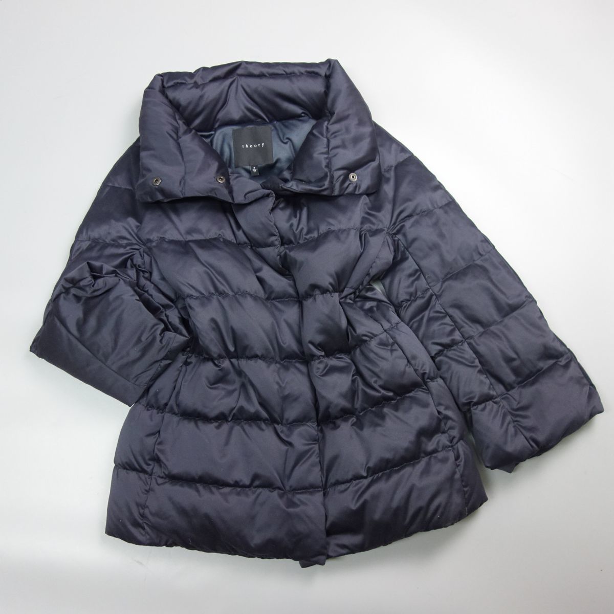 Theory 美品 Theory セオリー SUEDED PUFFER MAKO ダウンコート 