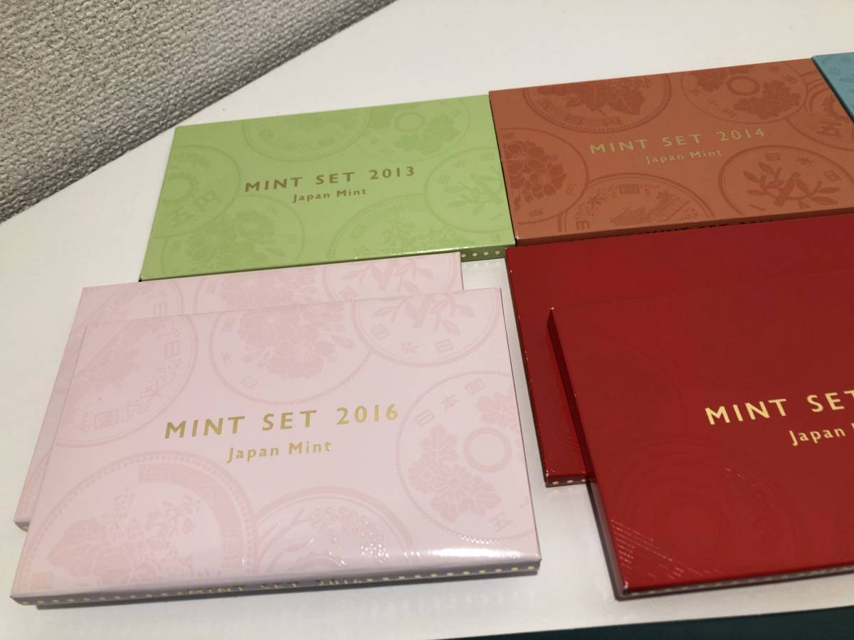 141026S71-1030S■通常 ミントセット■2013 2014 2015 2016 2017 2018 2019 計13点 令和 MINT SET 造幣局 記念硬貨 貨幣セット