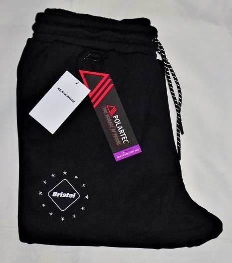 FCRB 22AW POLARTEC FLEECE POWER STRETCH TRAINING RIBBED PANTS XL