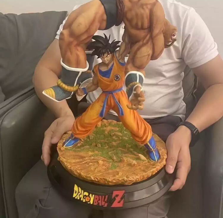 ドラゴンボール 孫悟空 ナッパ 界王拳ver. 43cm ハイクオリティ