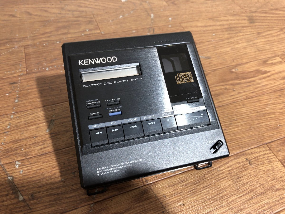  Kenwood DPC-7 CDプレーヤー ケンウッド カバー付属 D104T125(CDプレーヤー)｜売買されたオークション情報、yahooの商品情報をアーカイブ公開 - オークファン CDプレーヤー