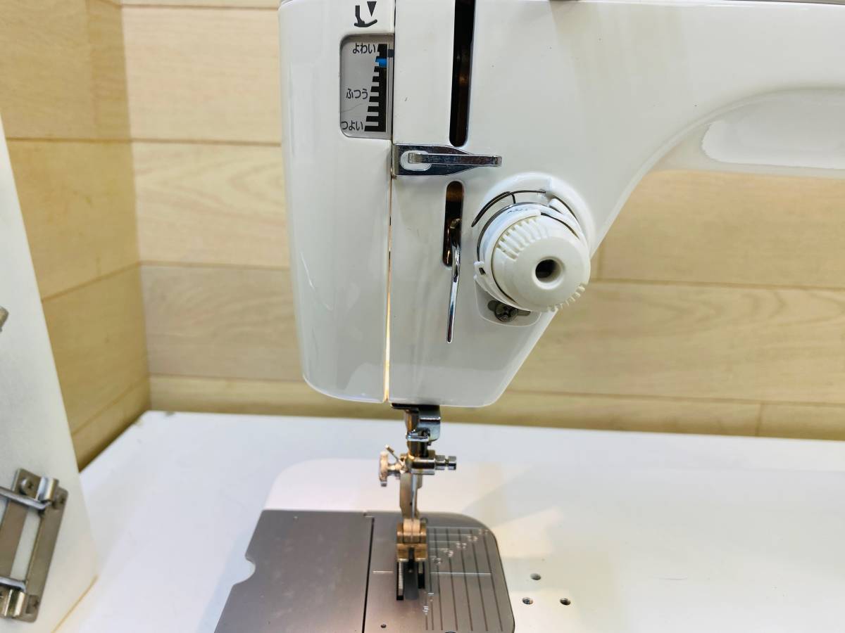 1円〜・通電・針上下動作確認済】JUKI(ジューキ）職業用ミシン/SPUR 