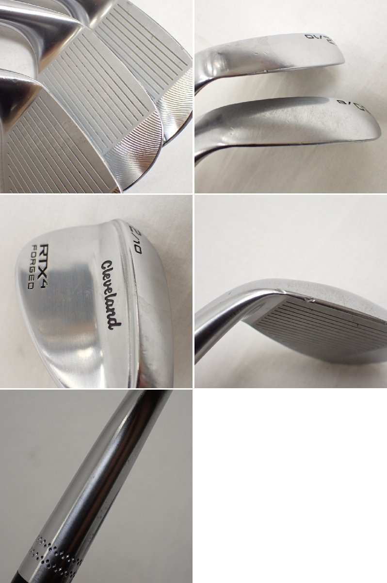 □クリーブランド RTX4 フォージド ウェッジ 3本セット 52°/56°/60