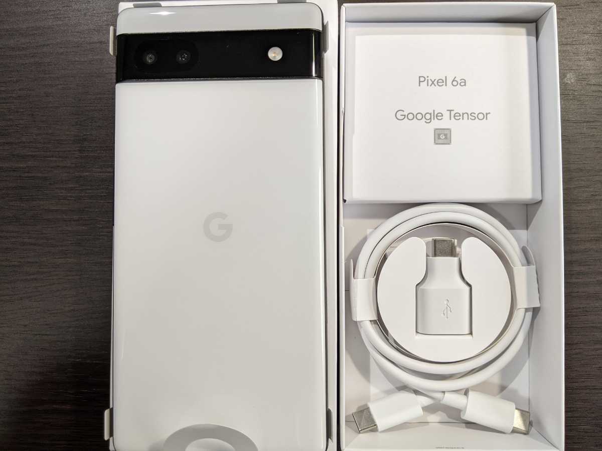 Google Pixel 6a Chalk 128GB ピクセル Google Pixel 6a First