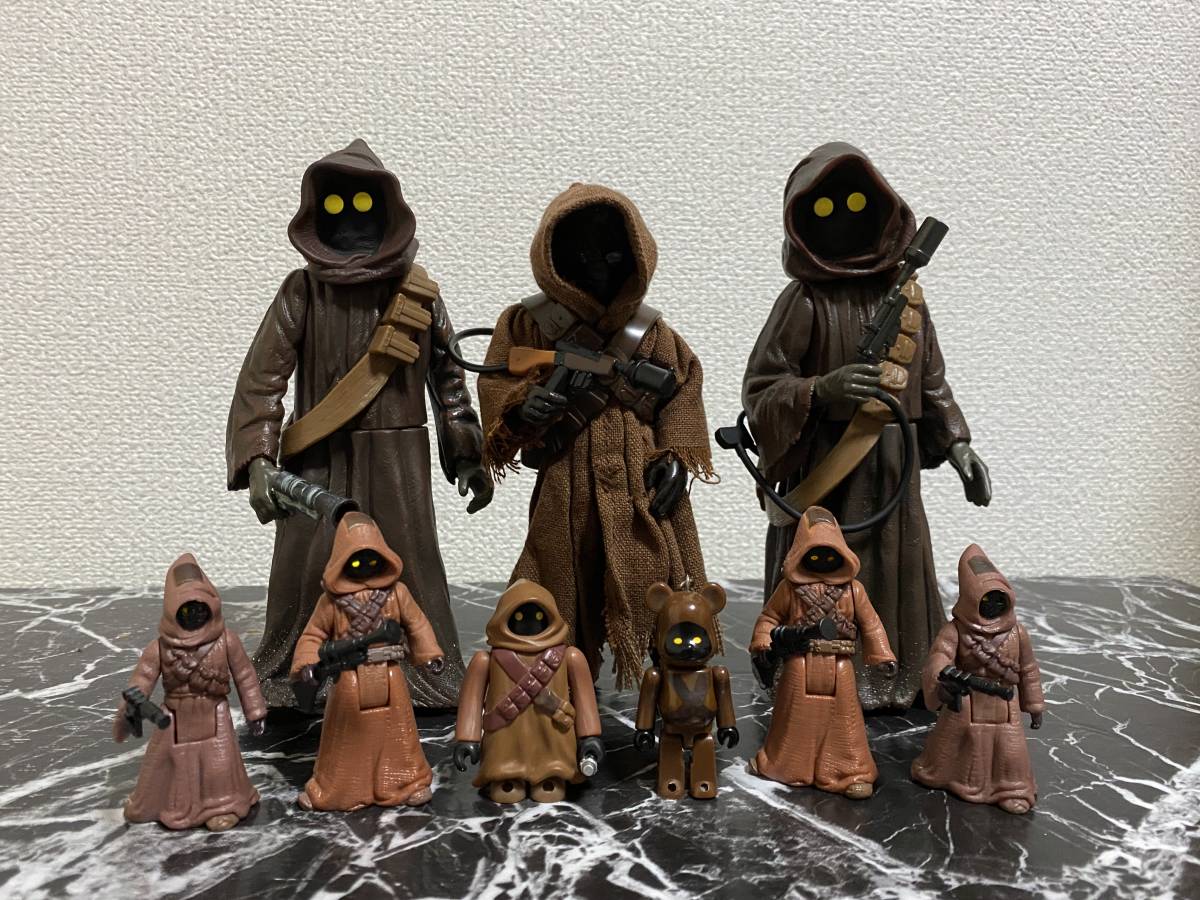 【本物保証，セール】 スターウォーズ ジャワ キューブリック ベアブリック ケナー Star Wars フィギュア(ジャワ)｜売買されたオークション情報、yahooの商品情報をアーカイブ公開 - オークファン ジャワ