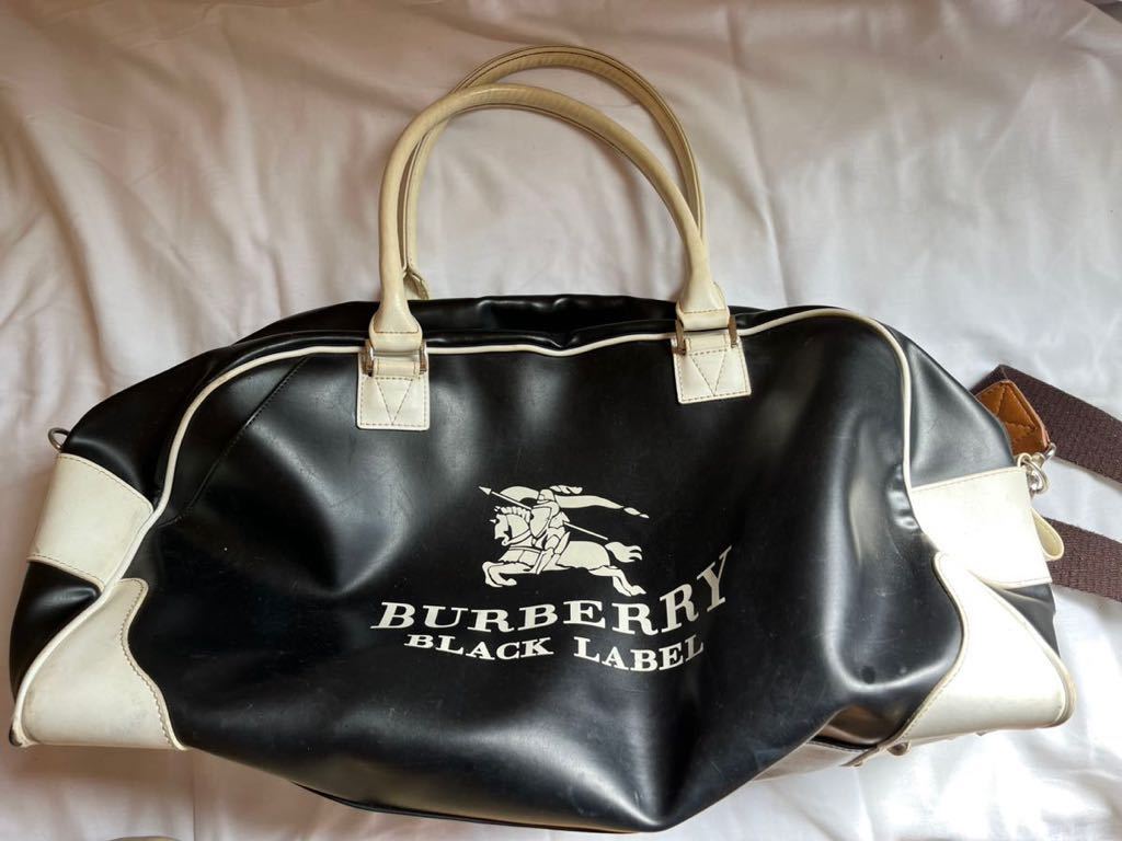 【美品】BURBERRY BLACK LABEL ボストンバッグ Burberry Black label ボストンバック BURBERRY BLACK LABEL 2way 大