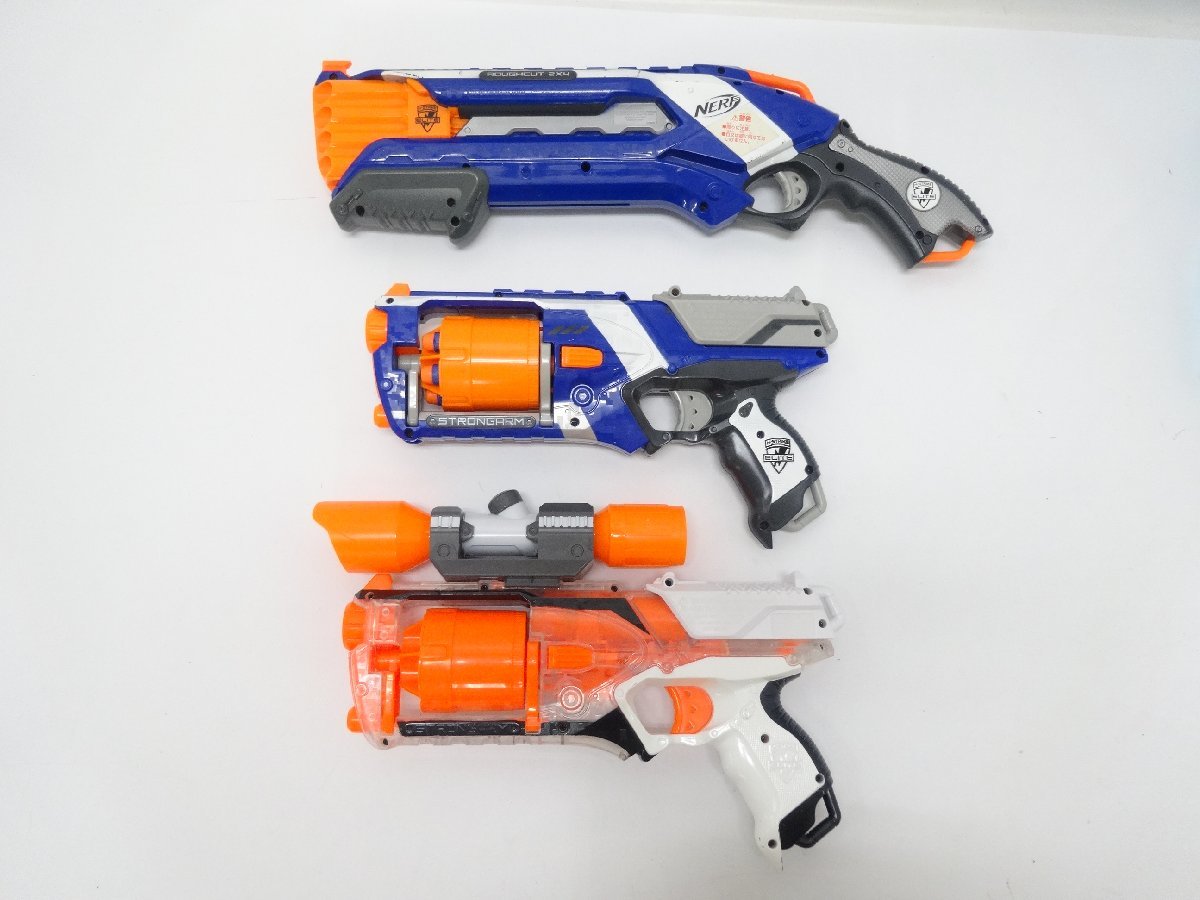 NERF X-SHOT トイガン まとめ売り ナーフ エックスショット 11点 まとめセット NERF X-SHOT ジャンク品