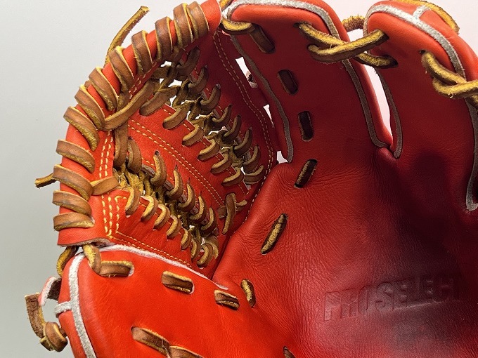 110110】SPALDING スポルディング 硬式内野手用グローブ 刺繍有り 即