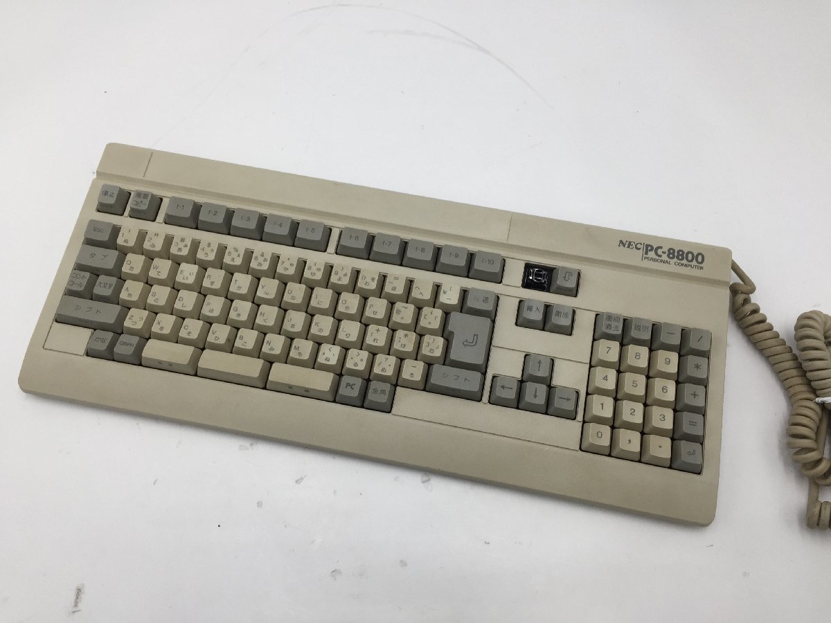 NEC PC-8801 Yahoo!オークション キーボード - 0 ♪△NEC エヌイーシー