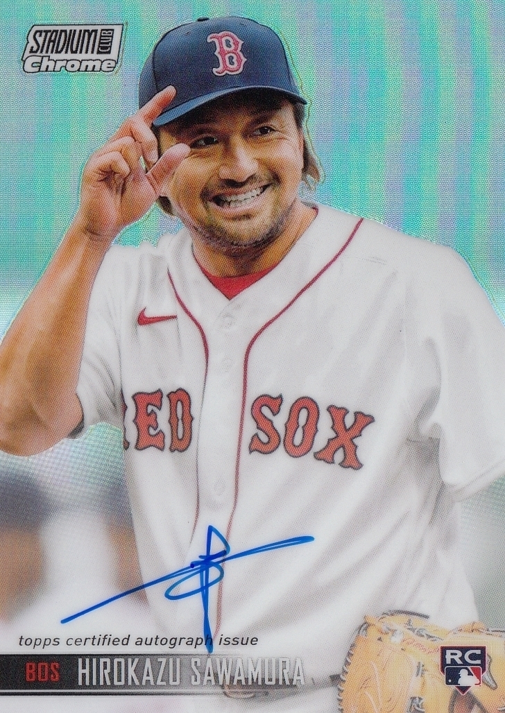 10枚限定】澤村拓一直筆サイン 2022 Panini Prizm Debut Signatures
