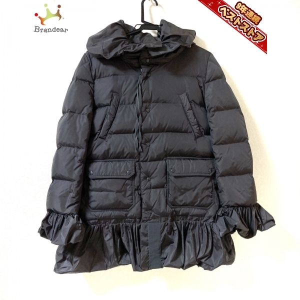 モンクレール MONCLER ダウンコート サイズ1 SERRE(セール) 黒 長袖
