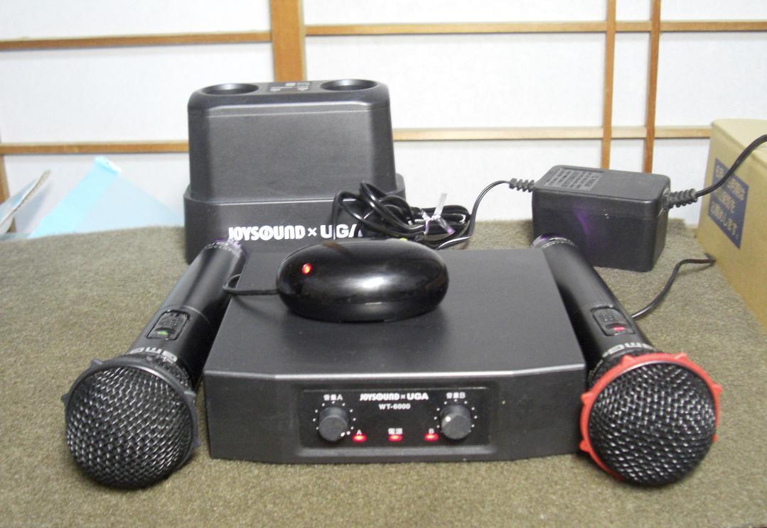 大幅値下げ★WT-6000 赤外線方式 ワイヤレスマイクのフルセットです取説付き ☆WT-6000 赤外線方式 ワイヤレスマイクセット☆保証有り 取扱説明書