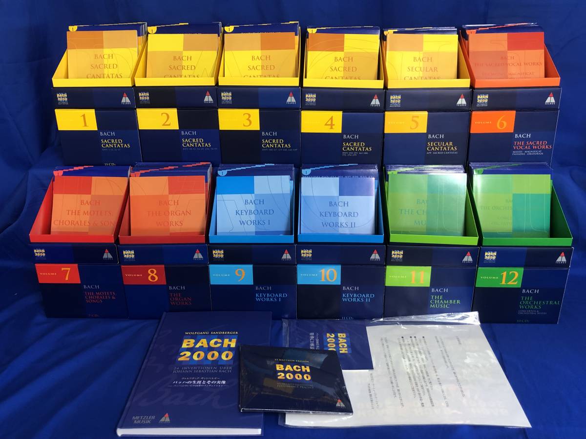 Z426イ□CD BACH2000 THE COMPLETE BACH EDITION バッハ大全集 153枚組 全