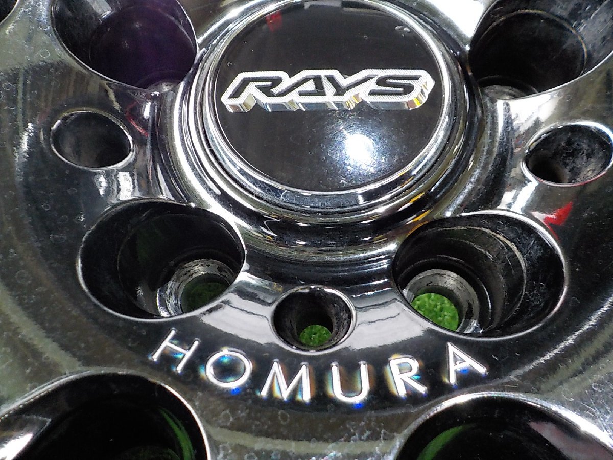 2×9 ホムラ レイズ RAYS 1本 19×8J 5H114.3 ＋45 カラーYAK